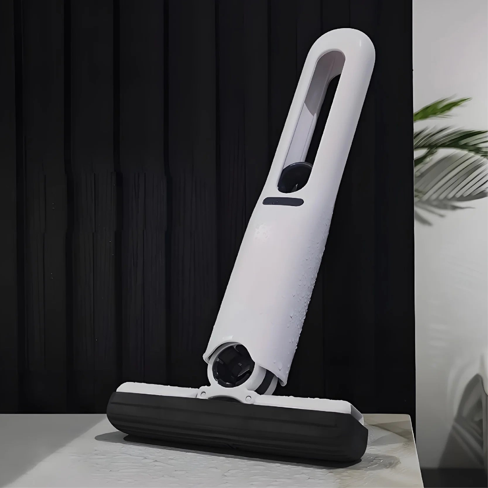 Portable Sustainable Mini Mop Self-Squeeze Foldable Handle Multi-functional Sponge Head High Dehydration Rate Lightweight Easy
