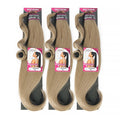 Julianna 28 Inches Heat Resistant High Temperature Fiber Kanekalon Hairpiece Wrap Around Ponytail Synthetic Hair Extension