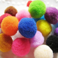 Wholesale Eco-Friendly Custom Cat Interactive Ball Toy Multi-Color Colorful Felt Catch Ball Style Lifelike Direct China Factory MegaBDM
