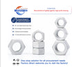 DIN 934 Metric Threaded Nut Manufacturer Stainless Steel A2-70/304L Hex Nut