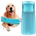 Hot Selling Trending Portable Pet Dog Drinking Bottle 15 oz Plastic Foldable Portable Pet Dog Water Bottle