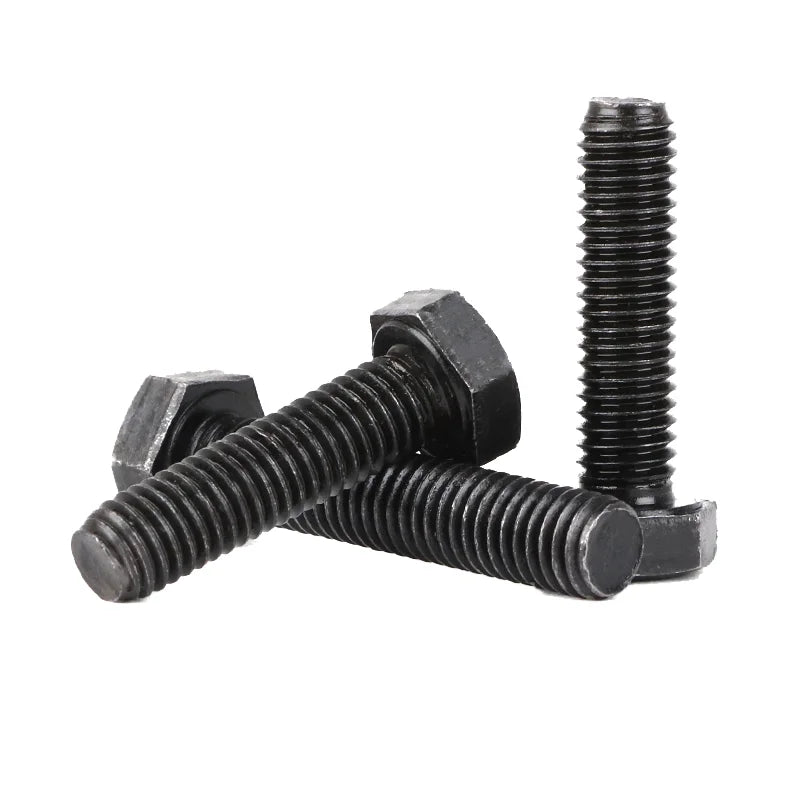Manufacturers Supply High Strength Bolts Spot 8.8 Black High Strength Outer Hexagon Bolts