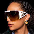 Square Vintage Frame Colorful Custom Trendy Women Men Sun Glasses UV400 Sun Glasses