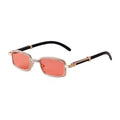STORY T187 Fashion 90s Rhinestone Rectangle Sunglasses Women Men 2022 Brand Trend Pink Small Lens Party Sun Glasses with Crystal
