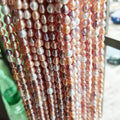 Wholesale Price AAA Grade Natural Freshwater Baroque Water Drop Pearls Strand 9-10mm Small Drop Baroque Pearl String