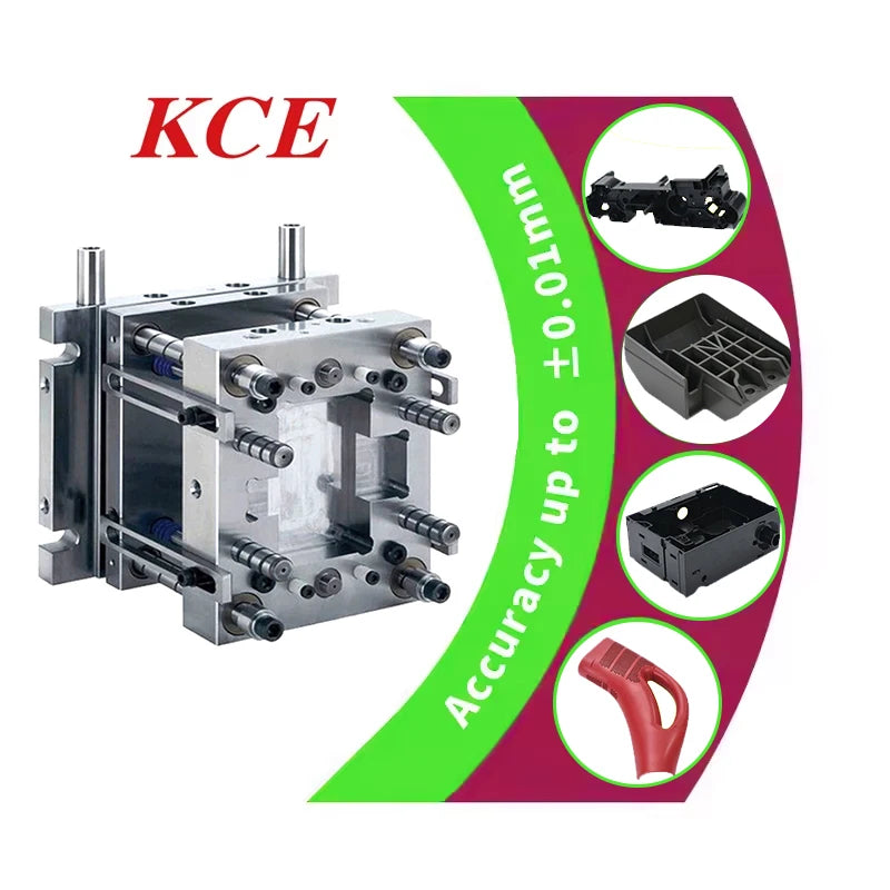 Plastic Custom Injection Mold Manufacturer Double Coler Plastic Fabrication Mold