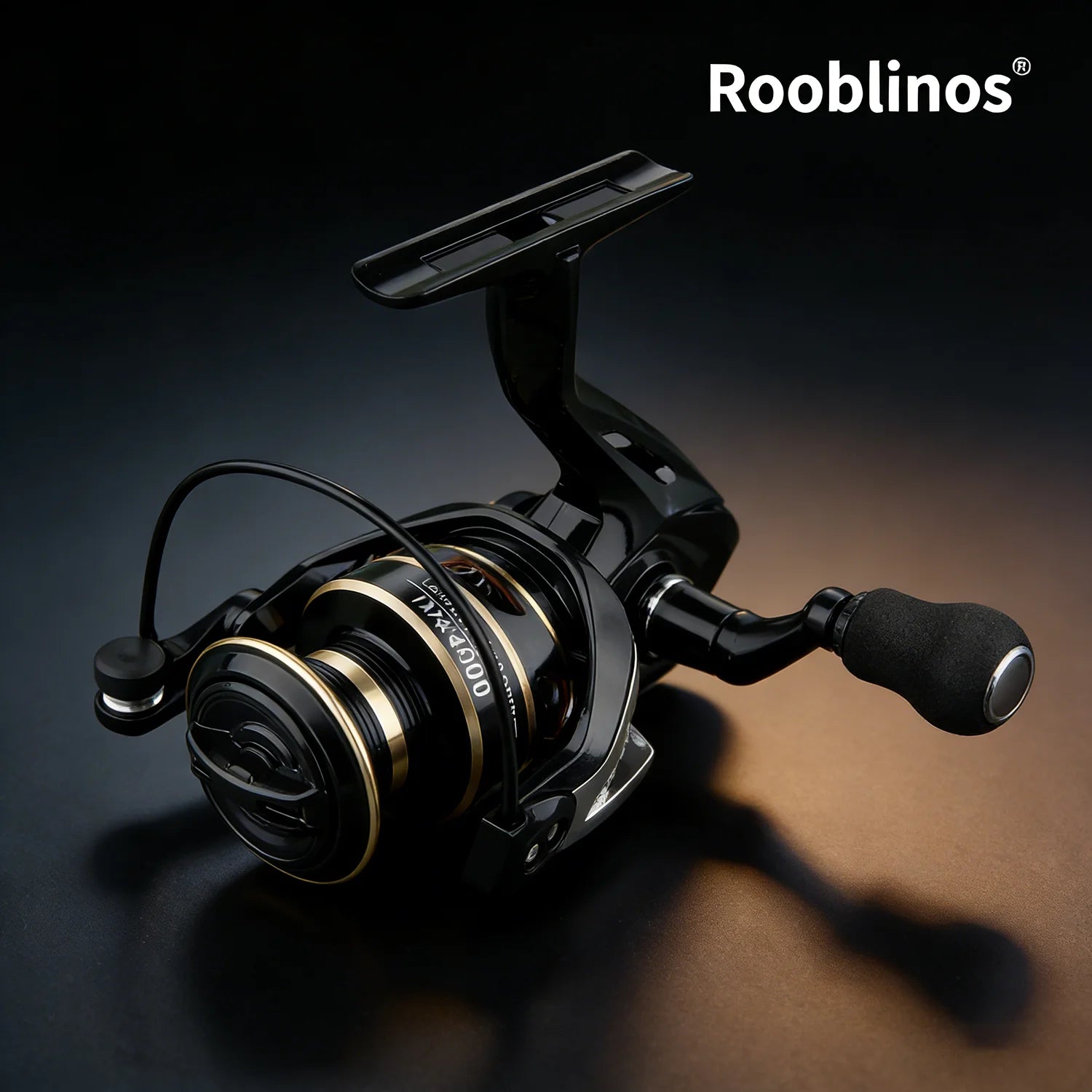 [Germany Stock] Rooblinos NX Spinning Reel Made of Nylon Material Suitable for Use in Streams and Lakes 1000-7000 Series