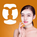 Water Soluble Collagen Film Collagen Face Masking Sheet Korea Forehead Cheek Hydrogel Collagen Face Crystal Facial Mask