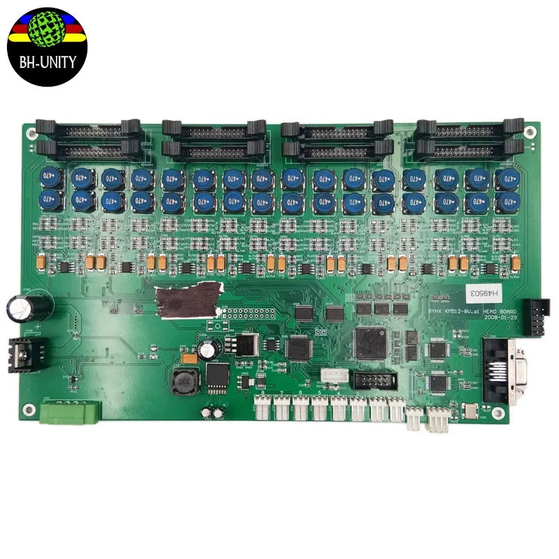 BYHX Head Board for Human Solvent Printer KM512/14pl  8heads