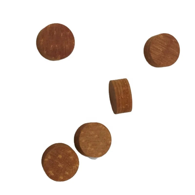 Xmlivet Customized 12mm/13mm/14mm Billiards Pool Cue Tips Brown Tips in SS/S/M/H/HH Billiard Accessories OEM