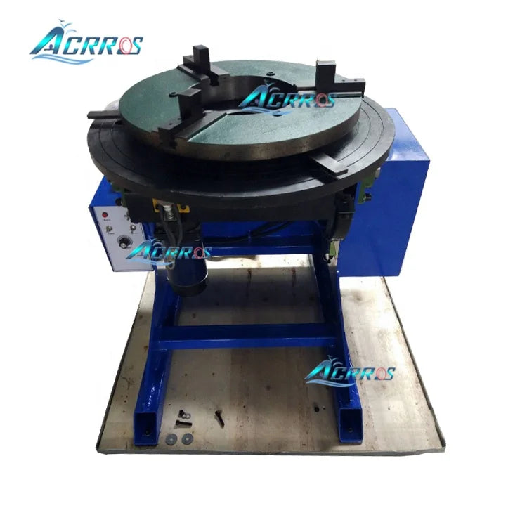 Hot 110V 220V 100Kg 300Kg Welding Turning Rolls Weld Positioner With Through Hole of 140Mm