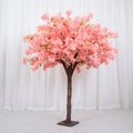 Pink Artificial Tree Indoor Decorative Cherry Blossom Tree for Wedding Table Centerpiece Tree