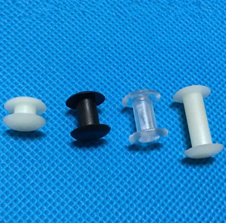 Twisted by Hand Environmental Plastic Book Binding Corrugated Nut Fasteners Screws PP Nylon Binder Post Lock Button Rivet Studs