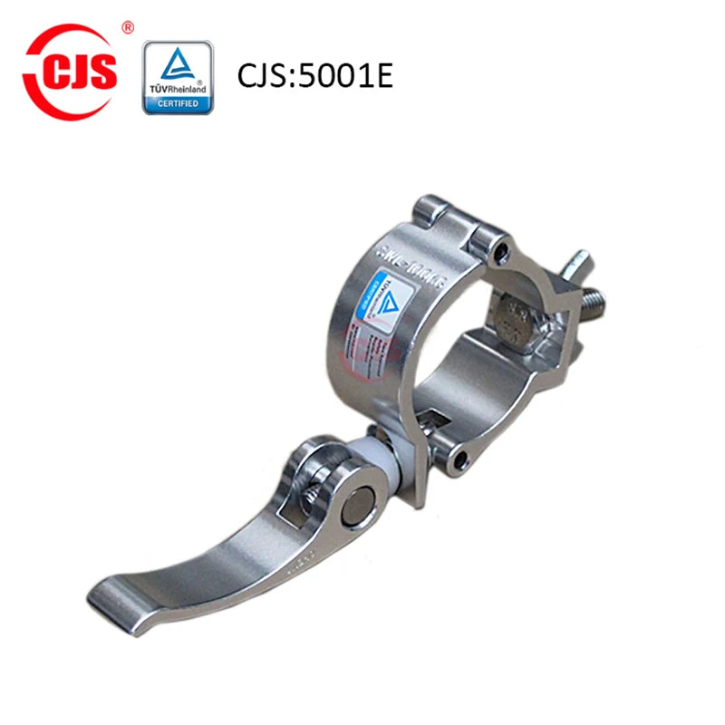 Customized Screw Quick Release 48 to 51mm 100kg Stage Lights Clamp for LED Light Spotlight Truss