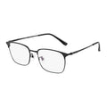 Latest Unisex Titanium Metal Square Style Diamond Face Shape Reading Eyeglass Frames OEM Brand Model 69810