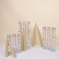 B-7008 DIY Double Pointed Cone Candle Mold Long Rod Conic Plastic Acrylic Candle Mould Scented Candle Pouring Two Lobed Mold
