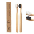 Eco-Friendly Reusable Hotel Travel Ergonomic Soft Biodegradable Bamboo Toothbrush Holder with Best Eco-Friendly Logo
