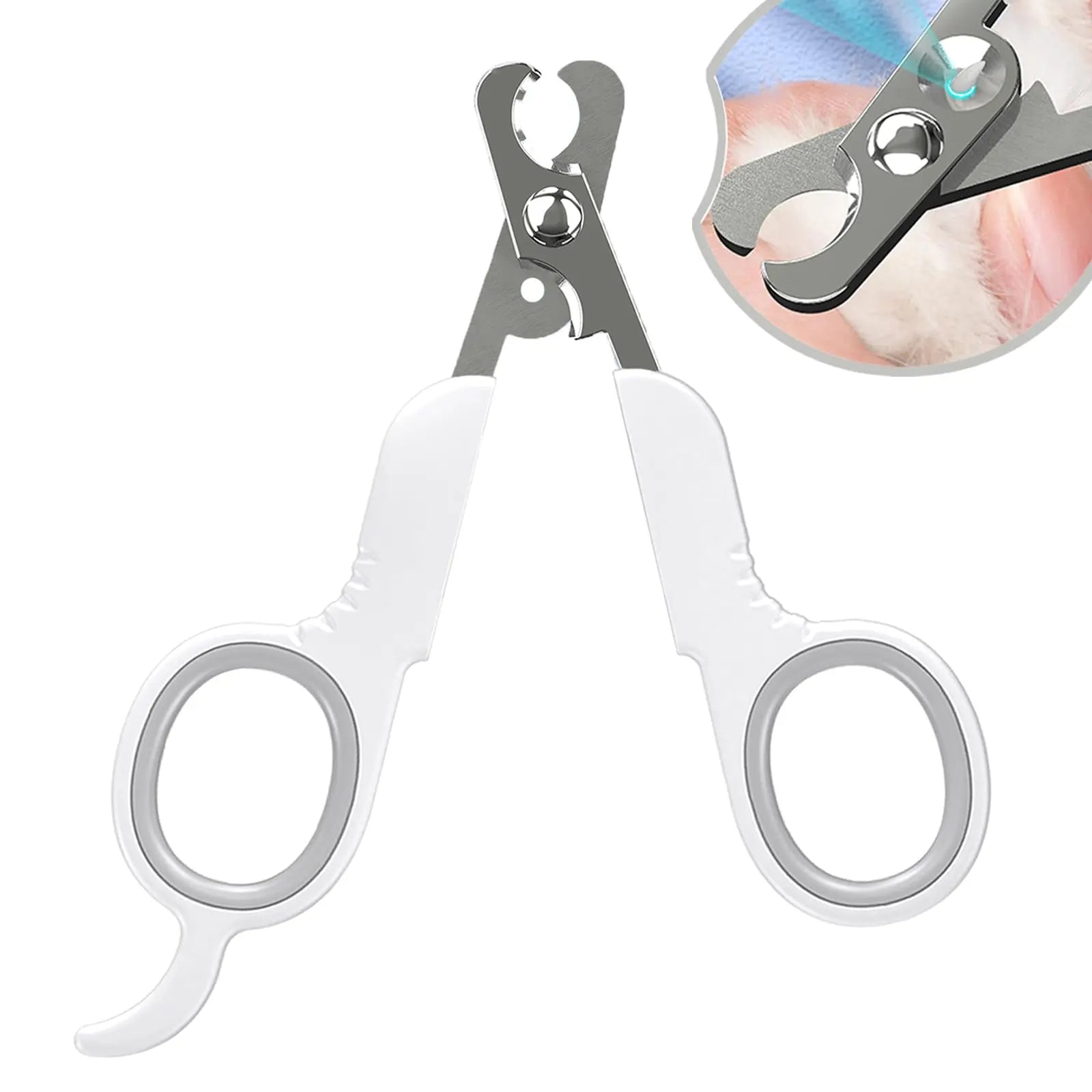 Wholesale Custom Pet Grooming Tools Comfortable Handle Cat Nail Trimmer Sharp & Safe Pet Nail Clipper