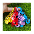 Colorful Acrylic Chain Heart Puzzle Keychain for Airpods Protective Case Pendant Bag Decoration Car Keyring Cute DIY Accessories
