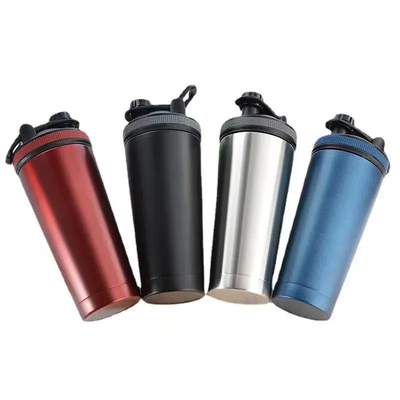 FX  Factory Top Seller Eco Friendly 750ml Stainless Steel Sport Gym Fitness Protein Shaker Water for Outdoor