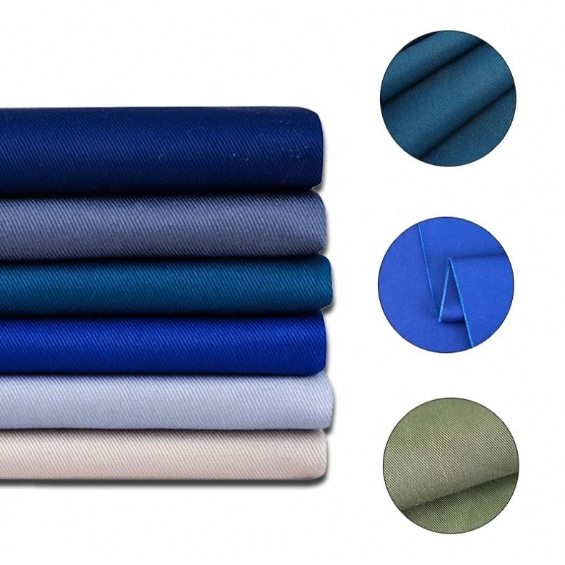 Factory Direct Lightweight Breathable Polyester/Cotton Woven Plain Dyed Fabric Boys' Clothes Dresses Bags Mattresses Home