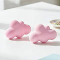 Wholesale Pink Cloud Shaped Scented Car Vent Clip Air Freshener Ceramic Aroma Plaster Porcelain Flower Fragrance Oil Diffuser