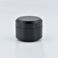 Custom logo Empty Eco Friendly PP Double Wall Black Matte Plastic Cream Jar for Cosmetic Packaging Container 5g 10g 15g 30g 50g