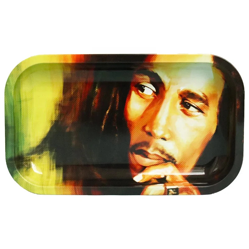 Hot Selling 27*16 cm Big Smoking Rolling Trays Custom Logo Tray Smoking Accessories Rectangle Rolling Tray