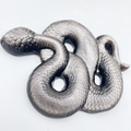 Wholesale Natural Golden Obsidian Snake Carving Healing Crystal Snake for Home Decoration