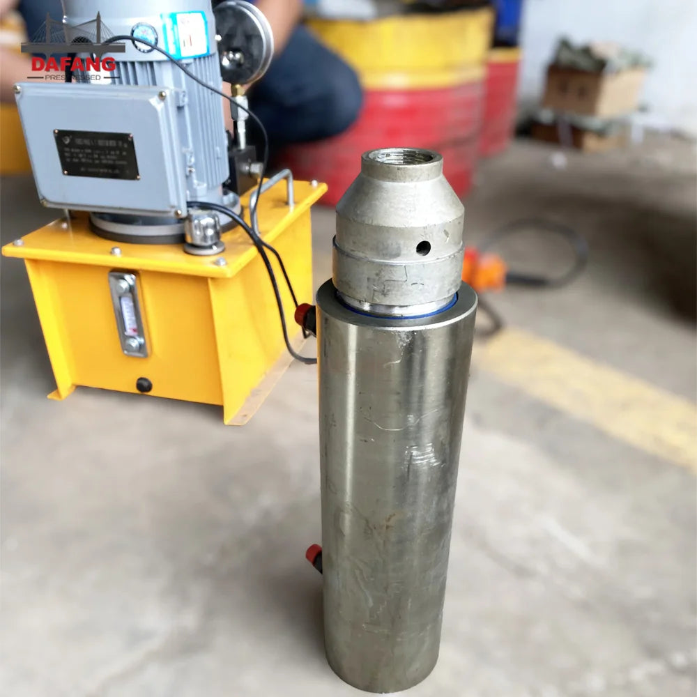 500MM Stroke Construction Jack 20 Ton Hydraulic Jack 27 Ton 30T Mono Electric Hydraulic Bottle Jack for 12mm Rebar