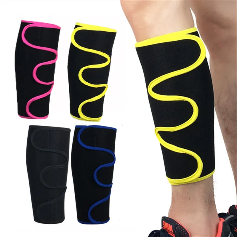 Wholesale Customized Fitness Neoprene Football Leg Sleeves Compression Kinesiology Calf Sleeve Support