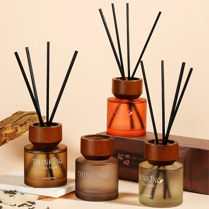 Wuyi Long-Lasting Fragrance for  Set Glass Essential Oil Ornament for Home Living Room Aromatherapy