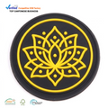 Rubber Badges Manufacturer Custom Brand 3d Logo Sew on Embossed Garment Soft Silicone Patches for Hat