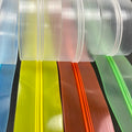 Wholesale Airtight Plastic Clear Transparent Easy Tear Strip Slider pp Pe Zipper for Snack Bag