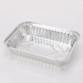 600ML Rectangular Pan Recyclable Tray Eco-friendly Aluminum Foil Box