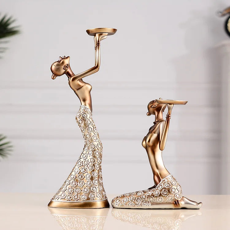 European Style Candle Holder Decoration Table Decoration Creative Candlelight Dinner Props Candle