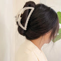 Wholesale Korean Hair Accessories INS Fashion Hair Claw Large Elegant Acetate Acrylic Hair Claw Clip