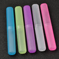 HelloWorld Breathable Toothbrush Tube Mini Travel Portable Toothbrush Boxtoothbrush Cup protection Box Home Storage Organizer Box