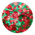 Maple Leaf Sequins Decor Holographic Chameleon Glitter Flakes UV Gel Polish Tools Christmas Nail Design