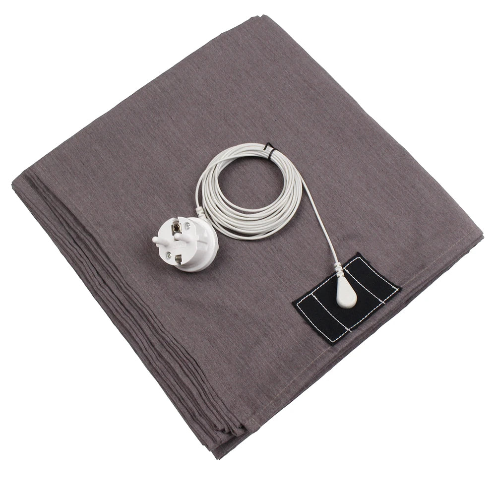 EMF SHIELDING Emf Sheets for Bed Stainless Steel Fabric Sheet
