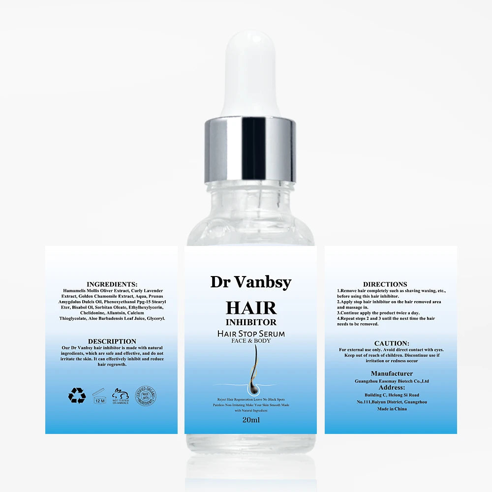 Hair Permanently Remover Wholesale Stop Hair Growth Set for Men Hair Remover Man Private Label