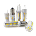 G4 G9 LED Lamp E14 Corn Bulb 220V Smd2835 No Flicker 3 Color Temperatures Candle Spotlight Chandelier Lighting Bombilla for Home