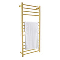 Hot Wall Shelves Cloths Storage Bathroom Brushed Gold Heated Towel Drying Rack