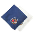Wholesale LIN WANG NF-03 100% Cotton Floral Long Digital Print Custom Logo Embroidery Scouts Scarf Neckerchief Custom Size Boy