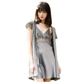 19 Momme Satin Pajamas Customizable 100% Silk Camisole Nightdress for Women for Autumn & Spring