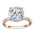 MSR-506 Base 18k Gold 2.5ct D VVS2 Round Lab Grown Diamond Ring Custom Jewelry Gold Women Men Fashion Gift Jewelry