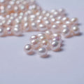 Haiyang Perla Cultivada Waterdrop Rice Natural Freshwater Pearls Loose White Pearls with No Holes Freshwater Pearl Oyster