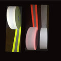 High Visible Fluorescent Fluo-orange and Fluo-yellow 100% M-aramid Flame Retardant Fireproof Reflective Tape for Firefighters