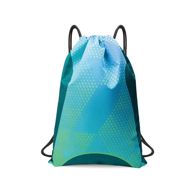 Personalized String Bag Backpack Waterproof Drawstring 600D Oxford Portable Sports Bag Outdoor Backpack Gym Drawstring Bags