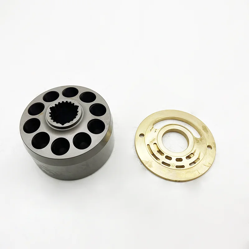 Excavator Parts  for Doosan DH55  Dredger Hydraulic Pump Traveling Motor Pump Bladder Valve Plate Fitting